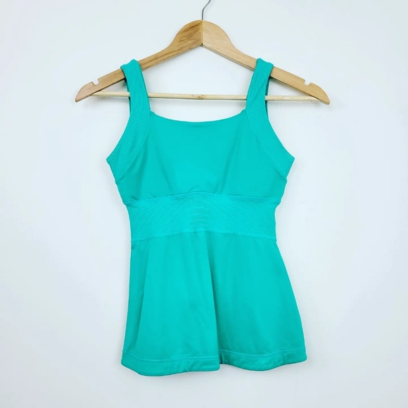 LULULEMON | Green Tank Top Size 6 - Picture 1 of 9